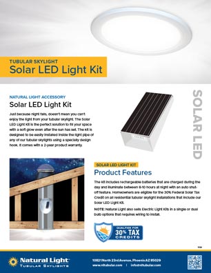 Natural Light Solar LED Light Kit Thumb